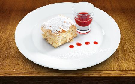 Błyskawiczna napoleonka wiśniowa