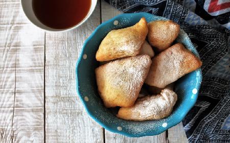 Kazachskie pączki - baursaki - lekkie i puszyste