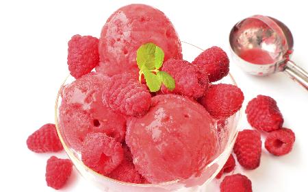 Sorbet malinowy ze śmietanką - jak zrobić?